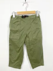 Gramicci グラミチ キッズ Webbingベルト クライミング 七分丈 ルーズテーパード パンツ size130/カーキ ■■ キッズのサムネイル