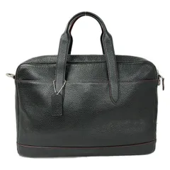 COACH(コーチ) ビジネスバッグ ペブルド レザー ハミルトン ブリーフケース F11319 黒 レザーのサムネイル