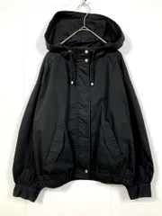 MAJESTIC LEGON マジェスティックレゴン バルーンスリーブ カジュアル ブルゾン ジャケット sizeM/黒  ■■ レディースのサムネイル