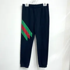 【グッチ GUCCI】キッズ スウェットパンツ シェリーライン入りスウェットパンツ 130 (8) ネイビー 濃紺のサムネイル