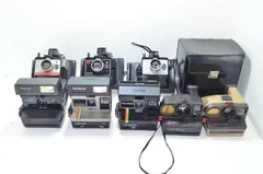 ● 【送料無料】 ポラロイド Polaroid インスタントカメラ 8台まとめ Colorpack OneStep Supercolor SONAR ジャンクのサムネイル
