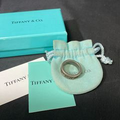 Tiffany ダイアゴナル ワイド リング SV925 - メルカリ