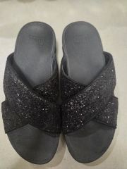FitFlop サンダル ラメ クロスストラップ 25cm - メルカリ