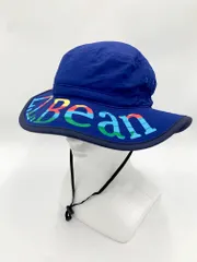 L.L.Bean エルエルビーン 513083 サンシェイド バケット ハット sizeM/青 ■■キッズのサムネイル