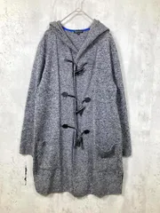 INDIVI インディヴィ ダッフルニットコート size38/グレー ◆■レディースのサムネイル