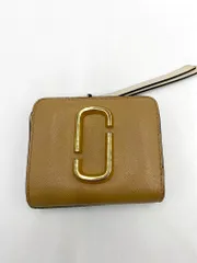 MARC BY MARC JACOBS マークバイマークジェイコブス 二つ折り 財布 ベージュ×グリーン ■■レディースのサムネイル