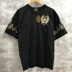 VANSON バンソン ファイヤークロスボーン スカル 刺繍【F1670-004】のサムネイル