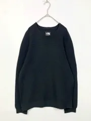 THE NORTH FACE ザノースフェイス NT11826 GLOBEFIT CREW グローブフィットクルー ニット セーター sizeM/黒 ◇■メンズのサムネイル