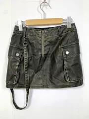 SLY スライ 3D PK F／LEATHER MINI ミニ スカート size0/BLK ■■レディースのサムネイル