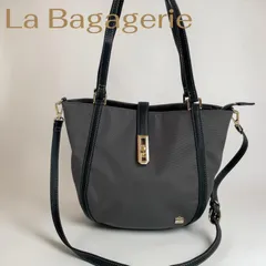 La Bagagerie 2WAY ショルダーバッグ グレー 【美品】のサムネイル