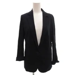 ミッシェルクラン MICHEL KLEIN テーラードジャケット ブレザー 1B 40 ネイビー /FF IBO100のサムネイル