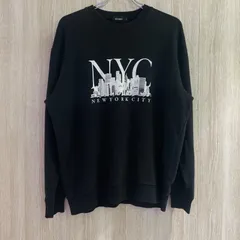 BEAMS クルーネックスウェット ブラック サイズL ［G0555］のサムネイル