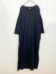 JOURNAL STANDARD LUXE ジャーナルスタンダードラックス 24070440005010 クラシックテンジク スタンダードクルーネック ワンピース 黒 ■■レディースのサムネイル
