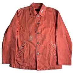 【AD2002】COMME des GARÇONS HOMME シルバーペイント コットンツイル ジャケット サーモンカラー ヴィンテージ アーカイブ コムデギャルソンオム 2000000026657のサムネイル