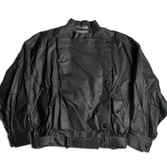 【80s】ISSEY MIYAKE 筆タグ フラップ ベルテッドジャケット ダークグレー ヴィンテージ アーカイブ イッセイミヤケ 2000000012087のサムネイル