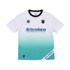 デラソラーナ（De la Solana） サッカー フットサル プラクティスシャツ GRADIENT DS TEE ホワイト×ミントグリーン DS26S57-663のサムネイル