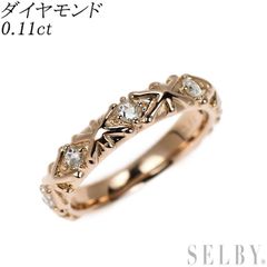 美品！【K10YG】ピンクトパーズ ブリリアントリング 9号 - メルカリ