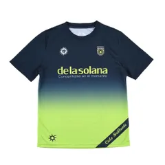 デラソラーナ（De la Solana） サッカー フットサル プラクティスシャツ GRADIENT DS TEE ネイビー×ライム DS26S57-712のサムネイル