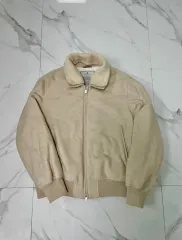 BRUNELLO CUCINELLI(ブルネロクチネリ) カシミア Shearling ジャケット 48のサムネイル