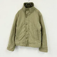 Abercrombie&Fitch　アバクロンビー&フィッチ　デッキジャケット　ベージュ　Sサイズ　古着のサムネイル