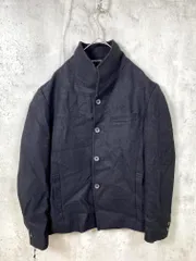 BLACK BY VANQUISH ブラックバイヴァンキッシュ BVJ187 イタリアンカラー ウール ジャケット sizeS/黒 ◆■メンズのサムネイル