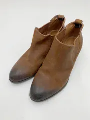 TOMMY HILFIGER トミーヒルフィガー ブーティー ブーツ size5 1/2/茶 ◇■レディースのサムネイル