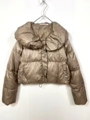 carnelian カーネリアン 195-21748-2 ダウン コート sizeM/ベージュ ◆■レディースのサムネイル