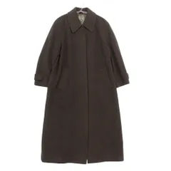 1191 カルバンクライン ステンカラーコート ウール ロング アウター サイズ4 M ダークブラウン 4【S】 レディース 【中古】のサムネイル