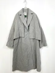 nano universe ナノユニバース 669-0211004 ウールビーバーマルチウェイ コート size36/グレー ◆■レディースのサムネイル