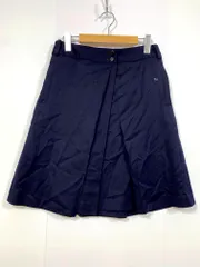 arnold palmer アーノルドパーマー Aライン 巻き ラップ スカート size1/濃紺 ■■レディースのサムネイル