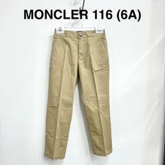 【モンクレール MONCLER】キッズ 美品！ロングパンツ チノパンツ 116 (6A) ベージュのサムネイル
