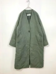 le.coeur blanc ルクールブラン 3096077404 チェスター コート size36/くすみブルー ◆■レディースのサムネイル