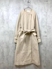 MURUA ムルーア 01195000501 ノーカラー ガウン コート ロング コート size１（S）/ベージュ ◆■レディースのサムネイル