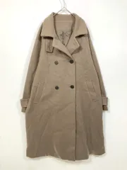 mysty woman ミスティウーマン MW070205AD 定価14300円 スタンドラグランW コート sizeM/茶 ◆■レディースのサムネイル