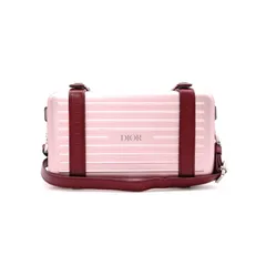 ディオール リモワ DIOR RIMOWA コラボ パーソナル クラッチバッグ ショルダーバッグ/アルミニウム ピンク クロスボディのサムネイル