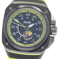 ゴリラ Gorilla FBY35.0 ファストバック GT アシッドグリーン 自動巻き メンズ 良品 内箱・保証書付き_973063のサムネイル