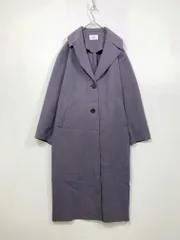 MURUA ムルーア 012150001301 定価11990円 カラー マキシ チェスター コート size１（S）/紫 ◆■レディースのサムネイル