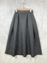 美品 dun a dix アナディス タック フレア ロング スカート size1/黒  ■■レディースのサムネイル