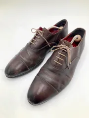 nano universe ナノユニバース ビジネス ドレス シューズ size43/茶 ■■メンズのサムネイル