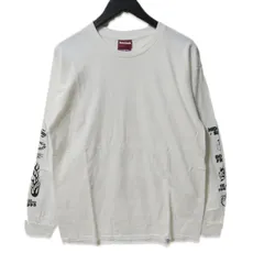 美品 HIDE AND SEEK ハイドアンドシーク TEAM FAR EAST L/S Tee HT-021026 長袖Tシャツ プリント ロングスリーブ ホワイト 白 L 27114410のサムネイル