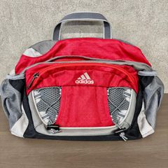 （o311）00s Y2K adidas アディダス Body Bag ボディバッグ レッド