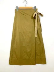 Rouge vif ルージュヴィフ アバハウス 3142-00-70005 定価16500円 ラップセミフレア スカート size38/ベージュ ■■レディースのサムネイル