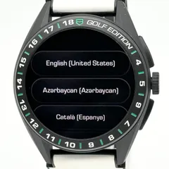 TAG HEUER タグホイヤー キャリバーE4 コネクテッド ゴルフエディション SBR8A81 XEB9748  メンズ 腕時計 稼働品のサムネイル