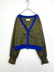 HARE ハレ HAL06052TR チェックシャツ カーディガン sizeF/茶 ■■レディースのサムネイル