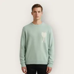 S/アミ ビックロゴ ハート スウェット ニットのサムネイル