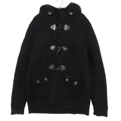 BARK バーク ダッフルコート ジャケット フード付き イタリア製 アウター ブラック M メンズ 【中古】のサムネイル