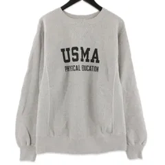 BUZZ RICKSON'S バズリクソンズ スウェットシャツ U.S. MILITARY ACADEMY 染み込みプリント グレー M 71016358のサムネイル