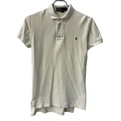 90s Polo by Ralph Lauren 半袖 ポロシャツ S アイボリー ポロラルフローレン プルオーバー 90年代 ポニー刺繍 夏物 a807-6606のサムネイル