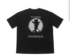 PEACEMINUSONE トイストーリー コラボグッズ Tシャツ M DISNEY toy story PEACEminusONE Tシャツ ウッディ - メルカリ