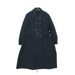 美品 MAX MARA マックスマーラ The Cube トレンチコート ロング丈 ジャケット 襟付き スプリングコート 902104976 ネイビー 40 レディース 【中古】のサムネイル